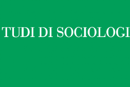 Un numero di “Studi di Sociologia” dedicato al WR